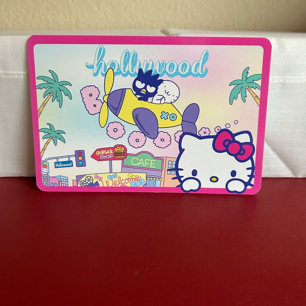 Hello Kitty Hollywood Theatre Postcard